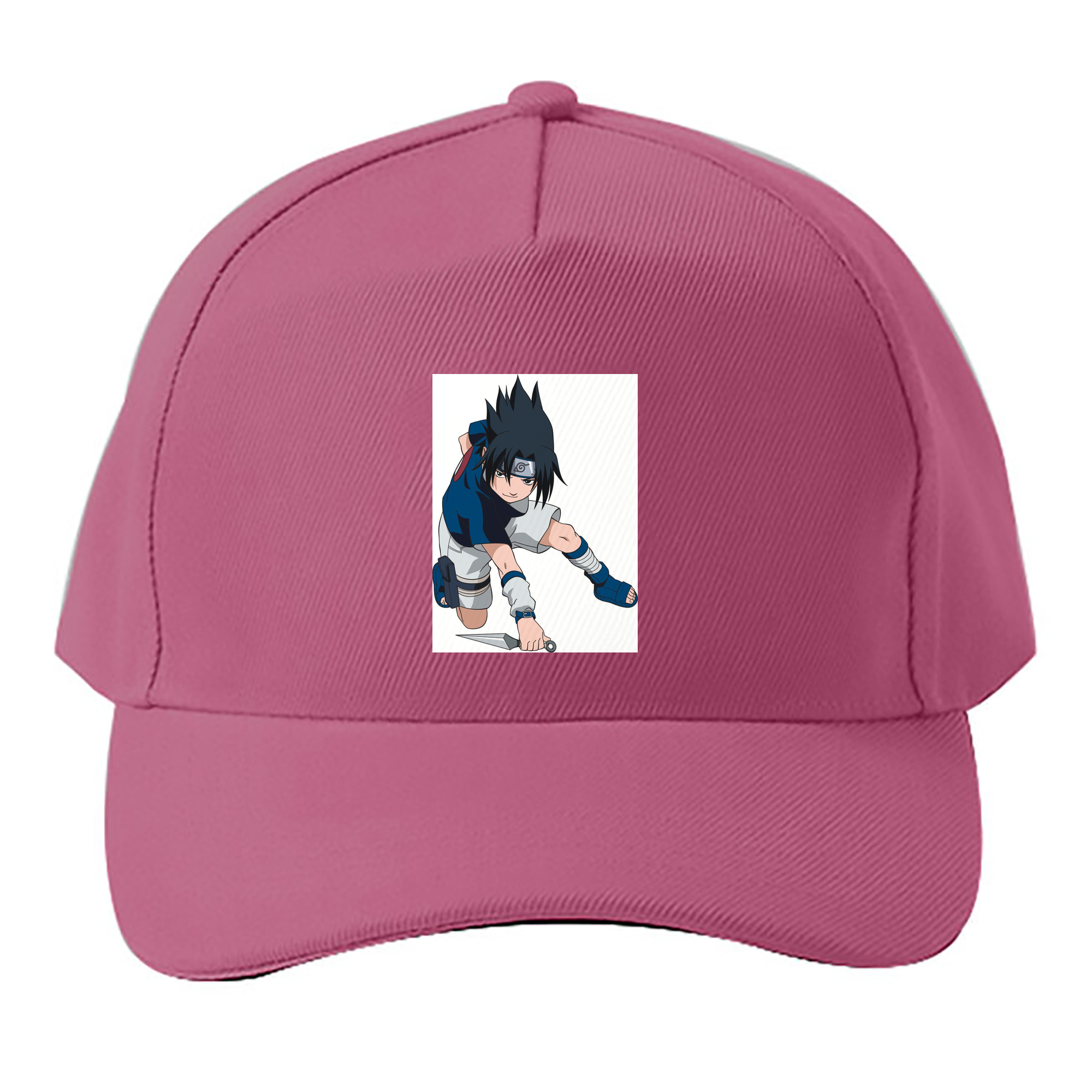（画像用） NARUTO -ナルト- うちは サスケ Uchiha Sasuke ベースボールキャップ 綿100％ 男女兼用 帽子 スポーツ
